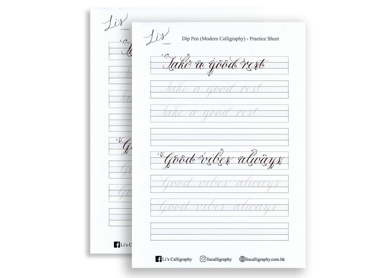 FREE PDF Practice Sheet- Dip Pen (1)
